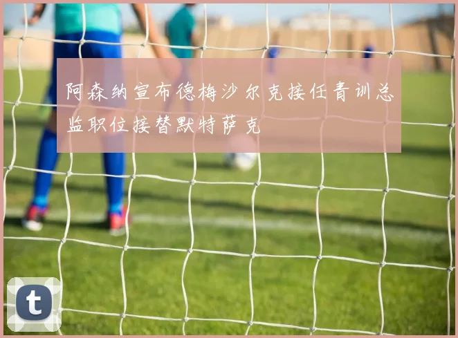 阿森纳宣布德梅沙尔克接任青训总监职位接替默特萨克